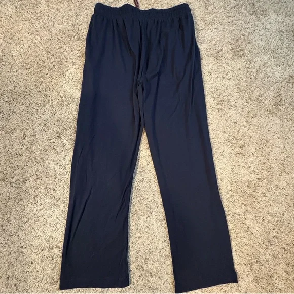 Ted Baker Navy Blue Sweatpants with Red Drawstring - Picture 6 of 10